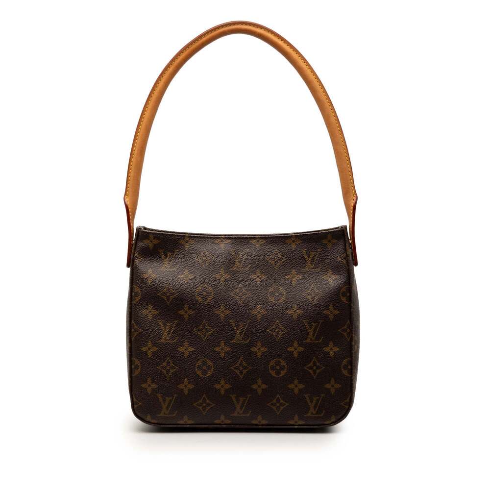 Louis Vuitton Looping Handbag Canvas Mm #326561L10B